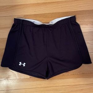 Girls Under Armour Black Shorts
